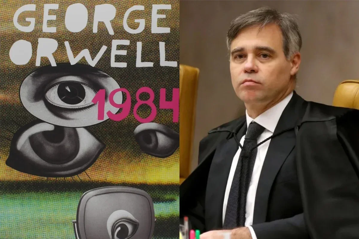 Como o romance 1984 retrata vigilância e controle da informação