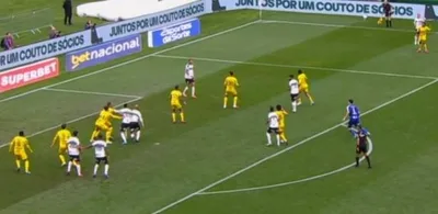 VAR corrige pênalti marcado para o Coritiba no fim da partida contra o Mirassol