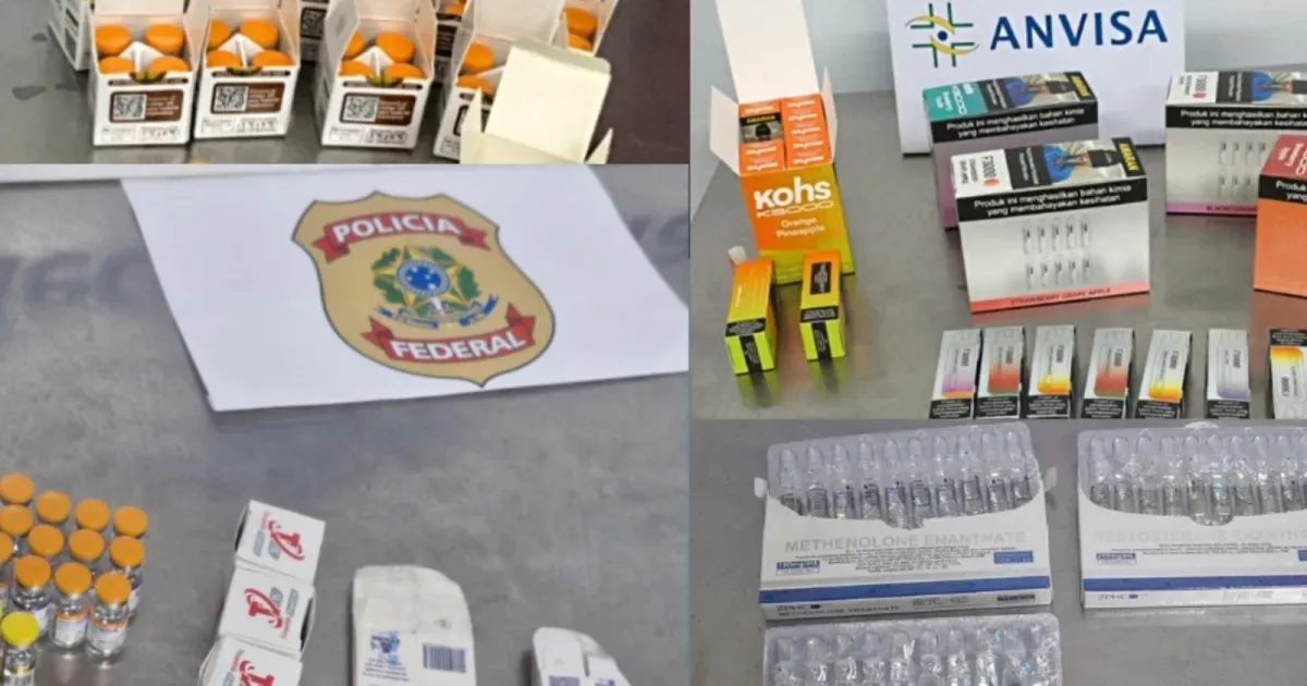 Anvisa apreende produtos irregulares e alerta para riscos de uso no Brasil