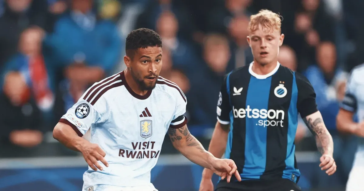 Aston Villa vence Club Brugge por 3 a 2 na estreia pela Champions