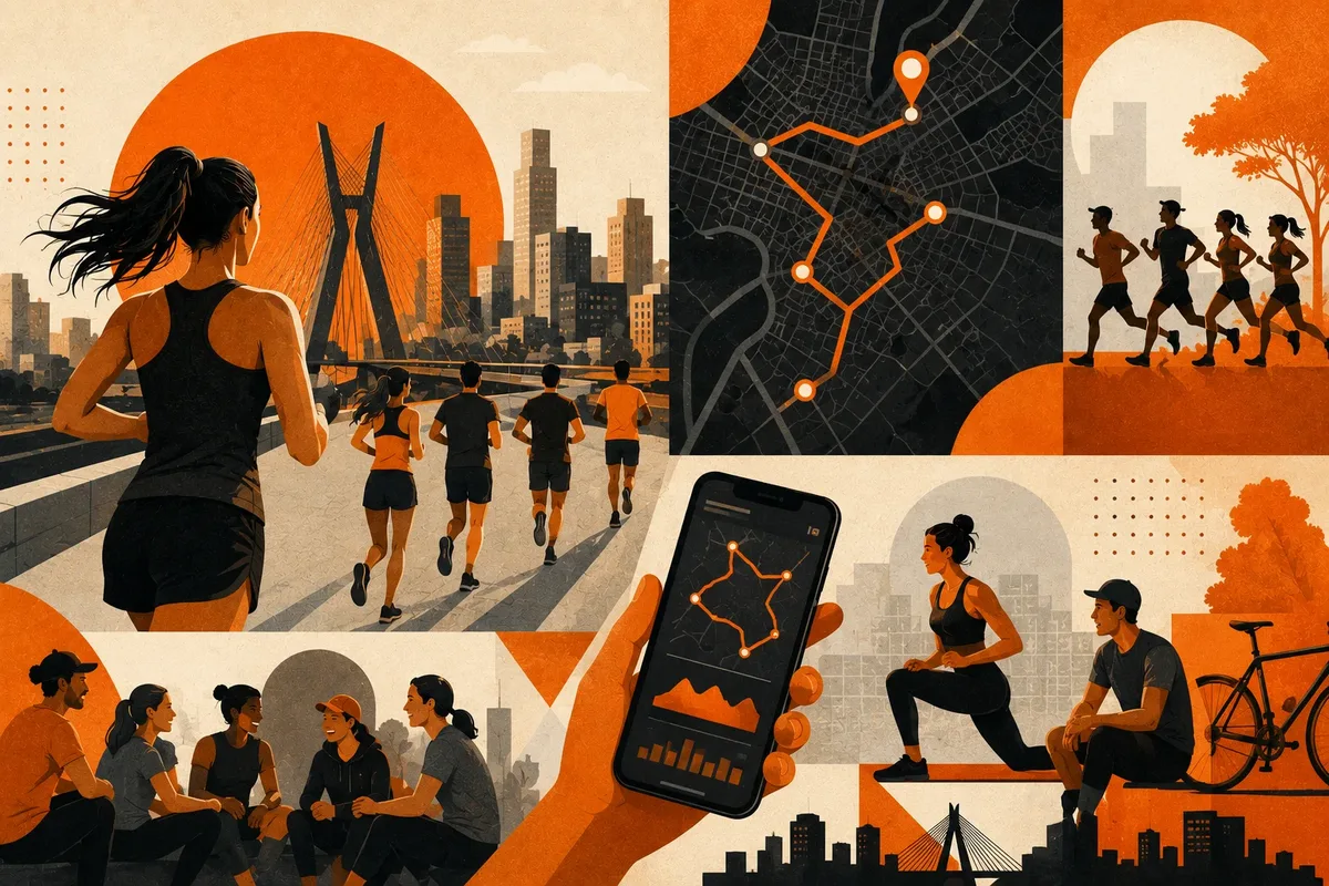 Mapa do Strava vira referência informal para escolher bairros e hospedagens