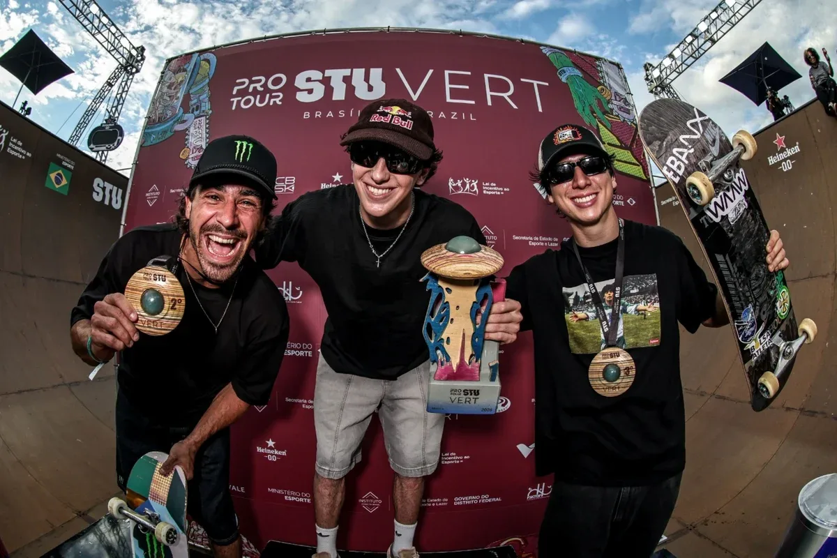 Gui Khury vence etapa do STU Pro Tour Vert em Brasília com nota 97,20