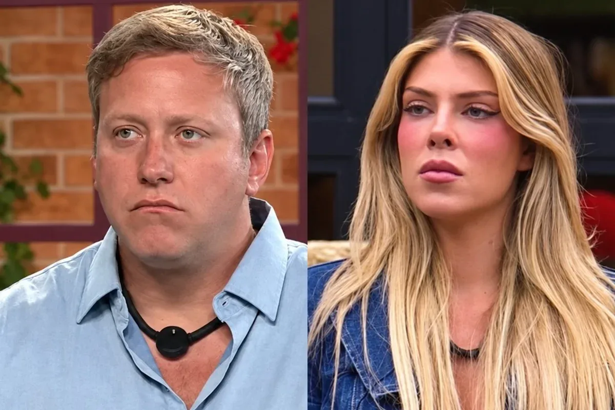 Ana Bruna aceita explicação de Sérgio Hondjakoff após conversa no reality