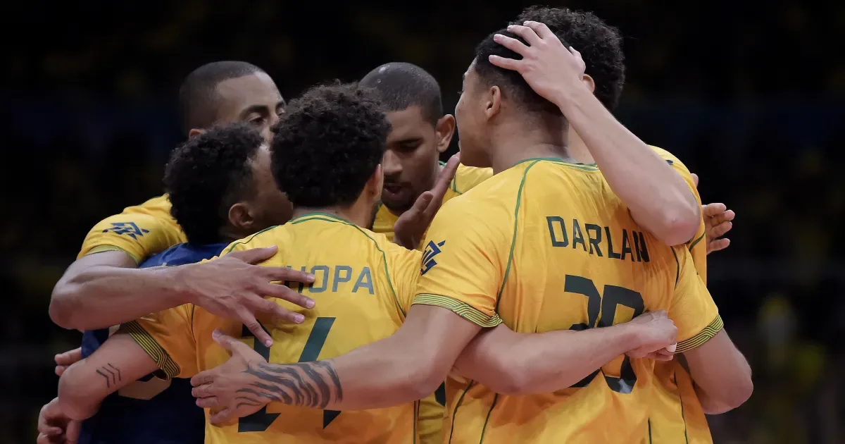 Brasil vence Argentina e conquista Sul-Americano de vôlei masculino