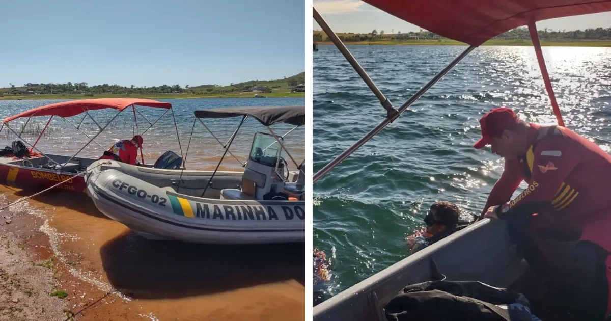 Menino de 4 anos é localizado morto após acidente em lago de Goiás