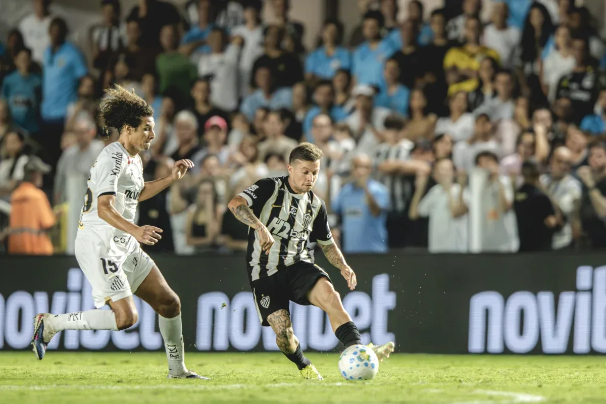 Atlético-MG e Santos decidem vaga na semifinal da Sul-Americana