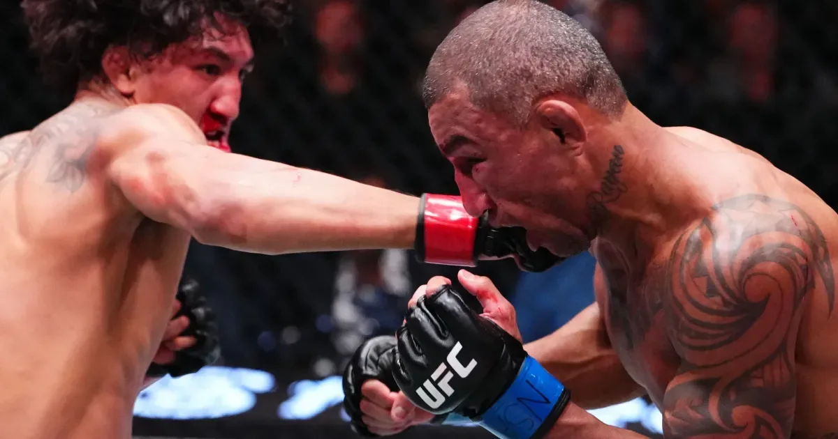 Raoni Barcelos é hospitalizado após nocaute técnico no UFC em Las Vegas