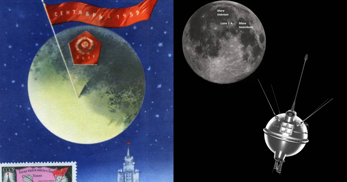 Luna 2 colidiu com a Lua e marcou a exploração espacial em 1959