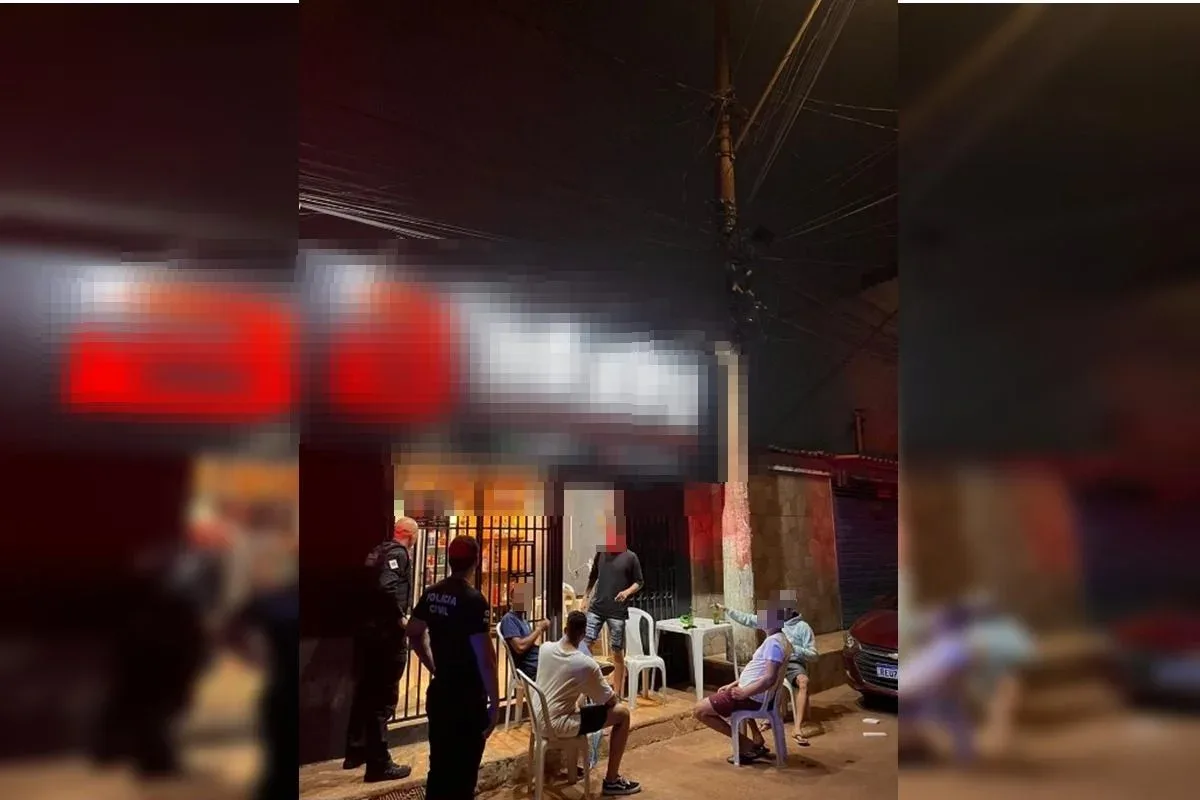 Fiscalização na Cidade Estrutural apreende armas e prende comerciante