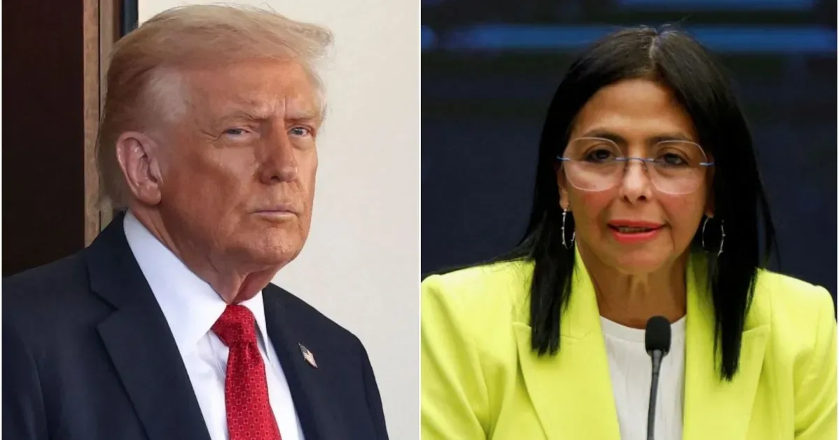 Trump e Delcy Rodríguez terão primeiro encontro em Nova York