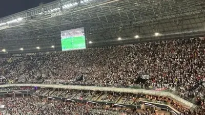 Torcedores do Atlético-MG provocam Neymar antes de duelo com o Santos