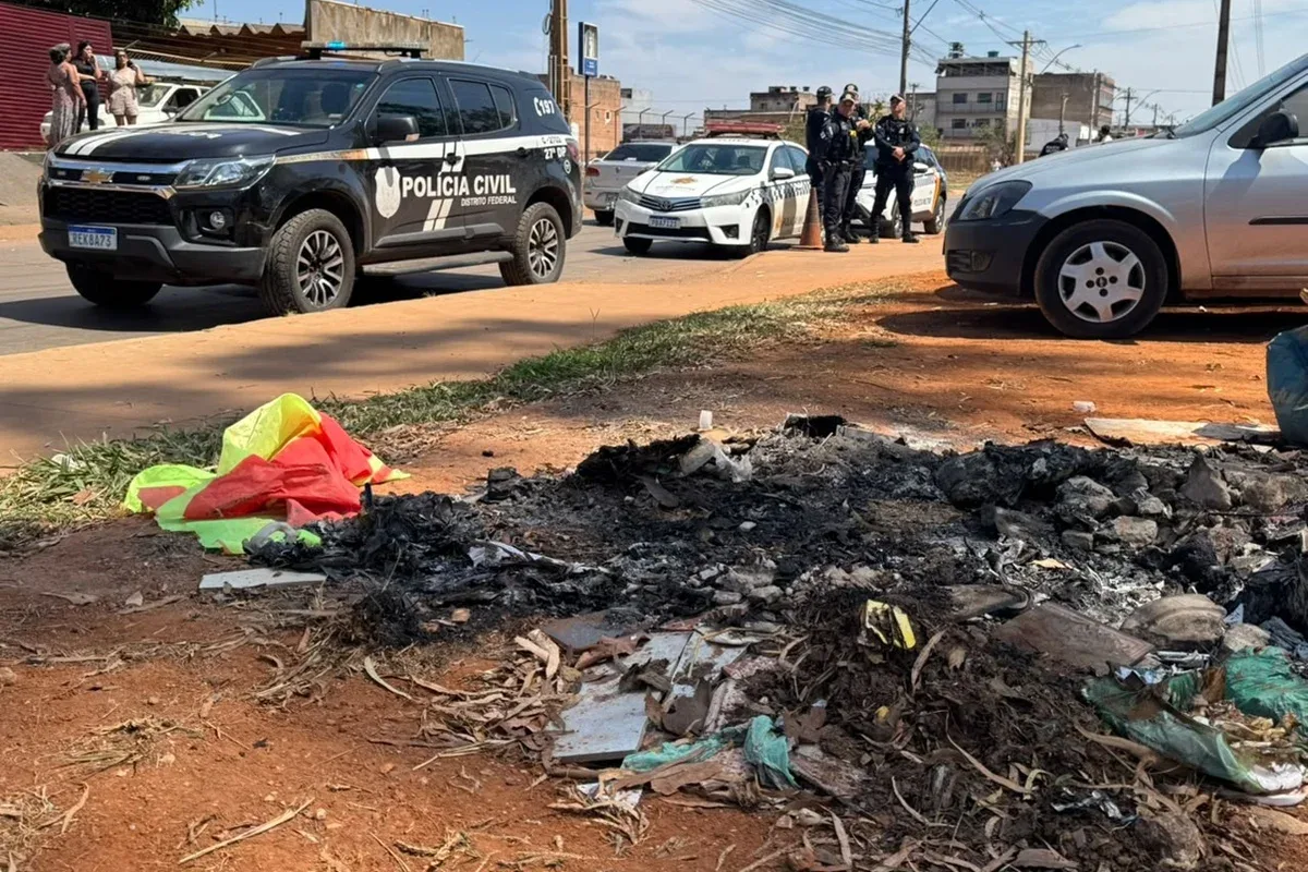 Polícia investiga incêndio que matou recém-nascido no Recanto das Emas