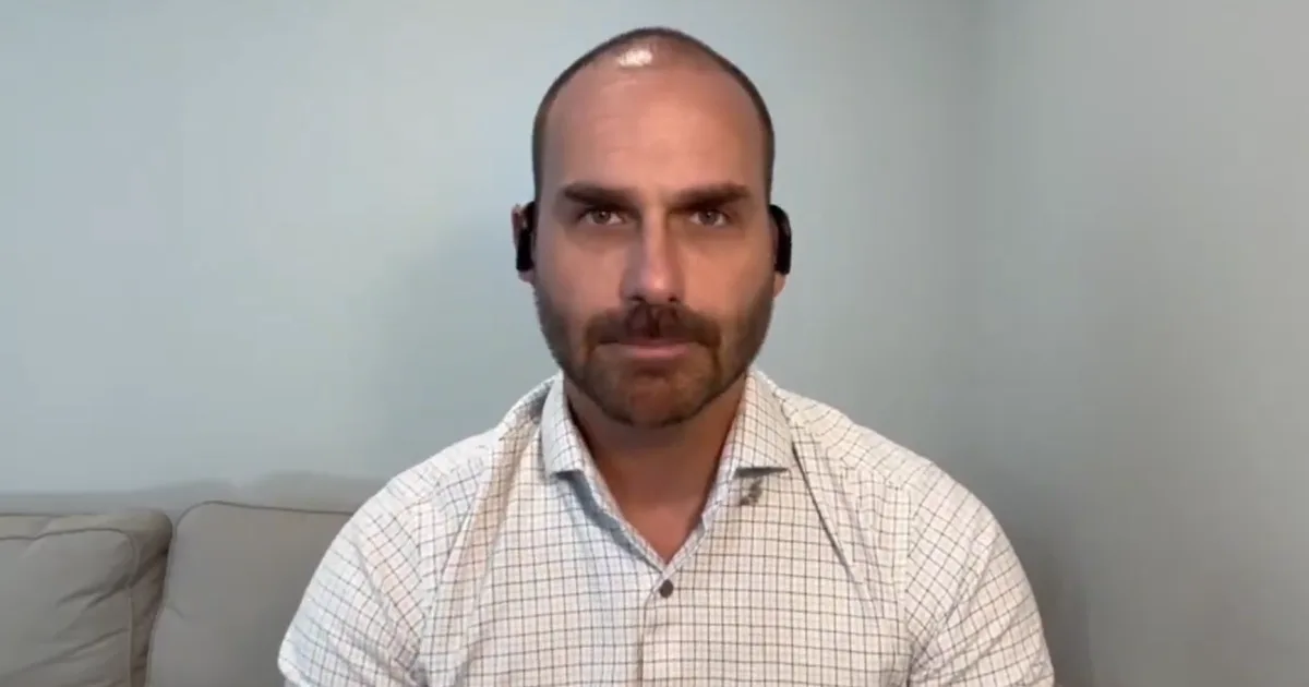 STF analisa pedido para reduzir pena de Eduardo Bolsonaro