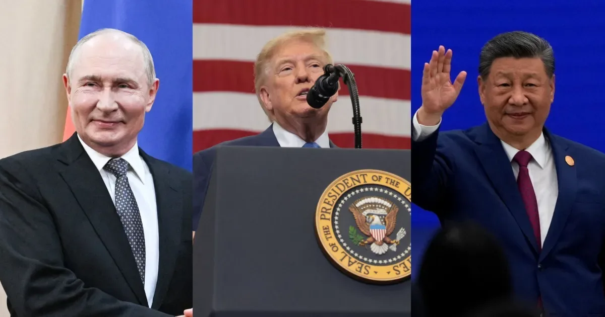 Rússia mantém aberta possibilidade de encontro entre Putin, Trump e Xi
