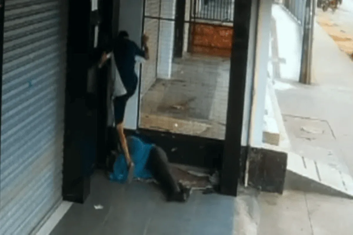 PMDF procura suspeito de atacar homem com chutes e pedra no Paranoá