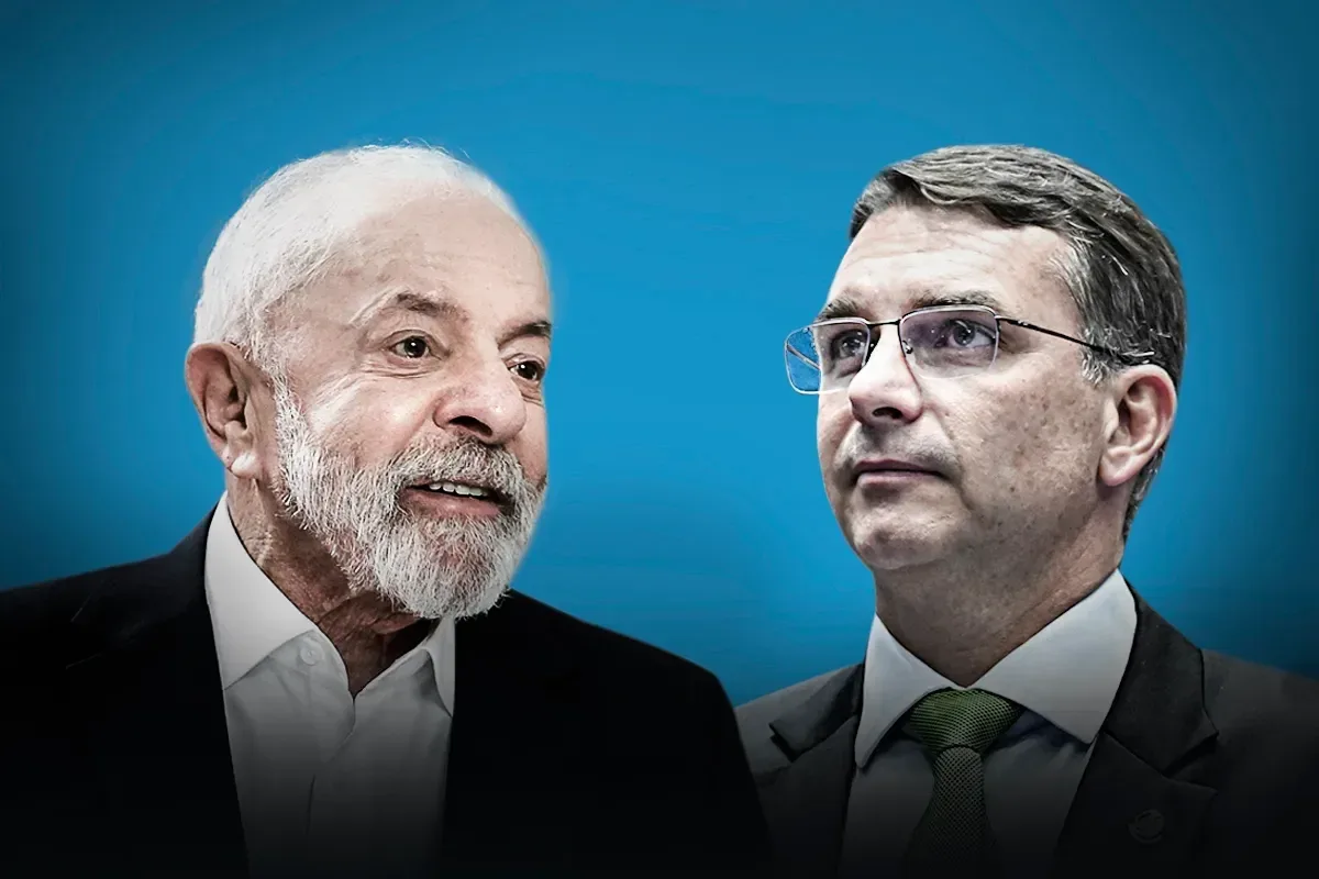Lula lidera primeiro turno com 47%, e Flávio Bolsonaro tem 44,1%, diz AtlasIntel