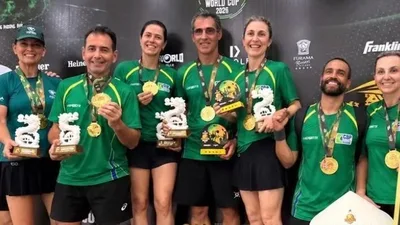 Brasil vence a Espanha e leva a Copa do Mundo de Pickleball