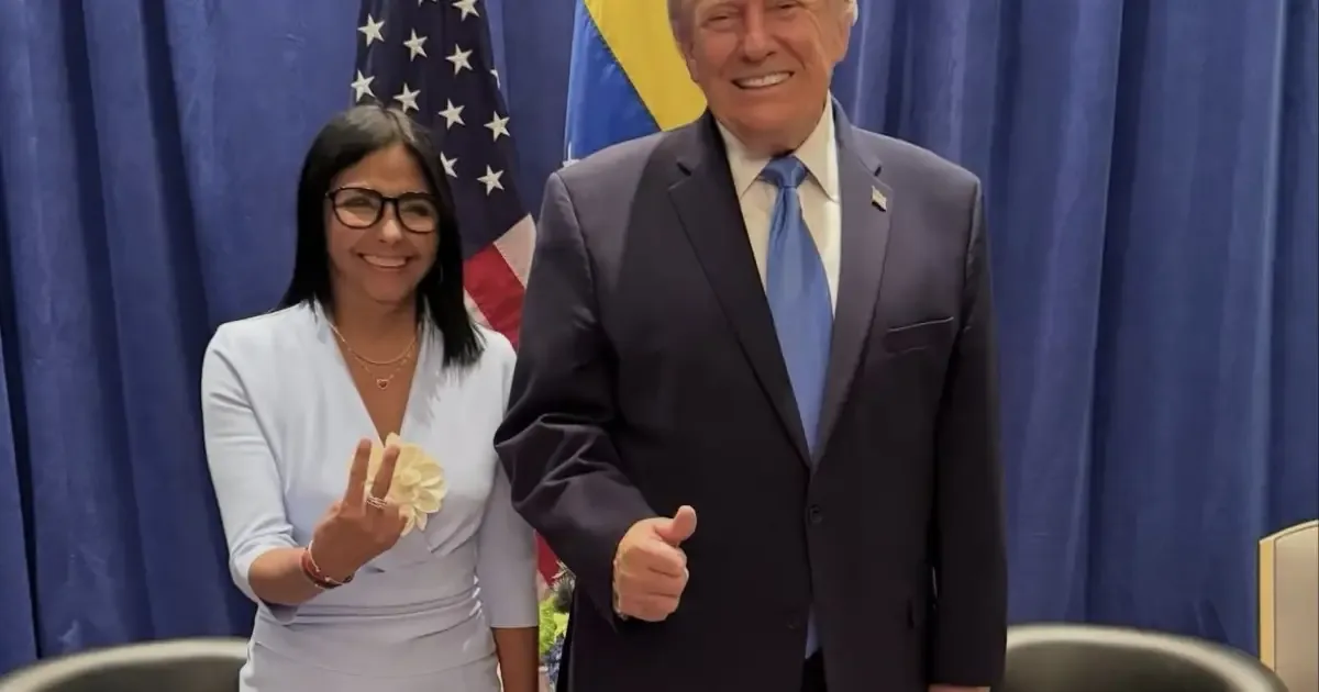 Trump recebe Delcy Rodríguez em Nova York após captura de Maduro