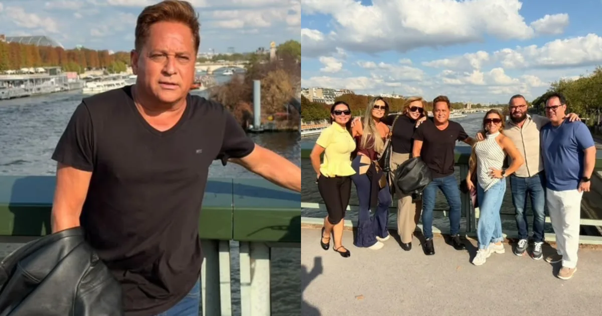 Leonardo enfrenta fuso horário e relembra desafio sem bebida em Paris