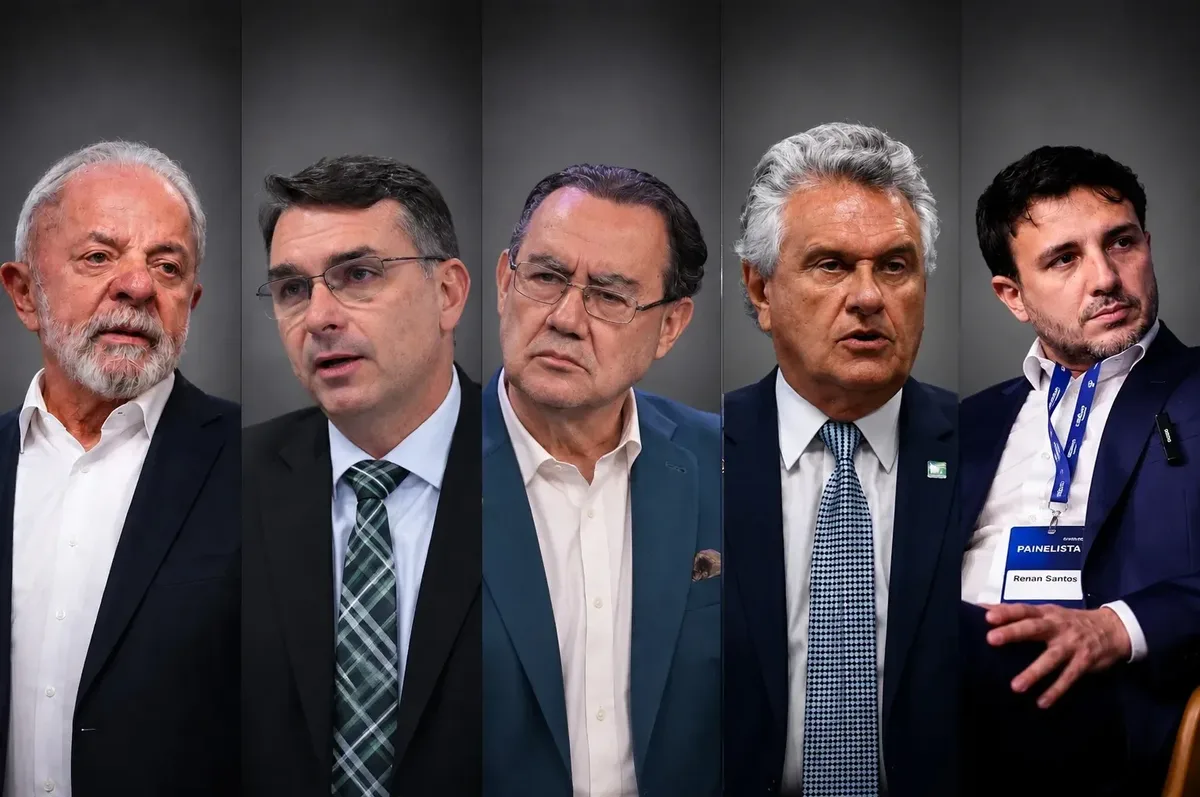Lula lidera primeiro turno de 2026, com Flávio Bolsonaro em segundo, diz pesquisa