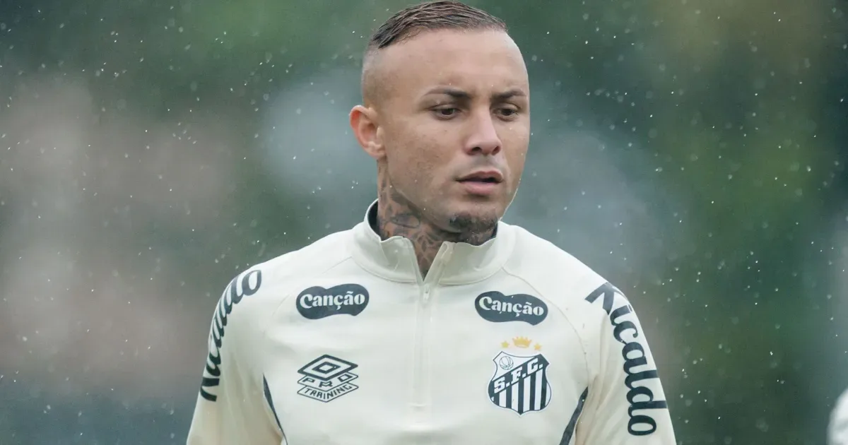 Everton Cebolinha é apresentado pelo Santos e cita proposta de clube russo