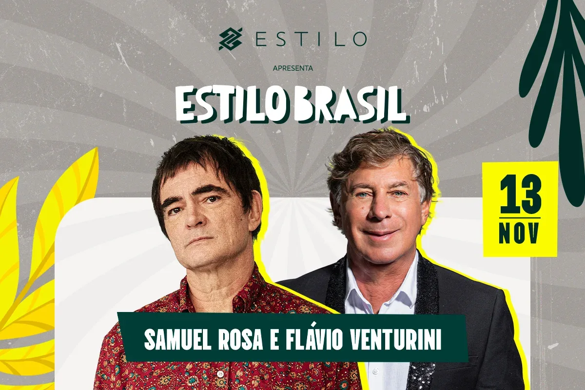 Festival Estilo Brasil marca encontro de Venturini e Samuel Rosa em Brasília