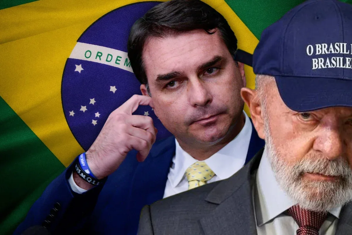 Pesquisa mostra Lula à frente de Flávio Bolsonaro por quatro pontos