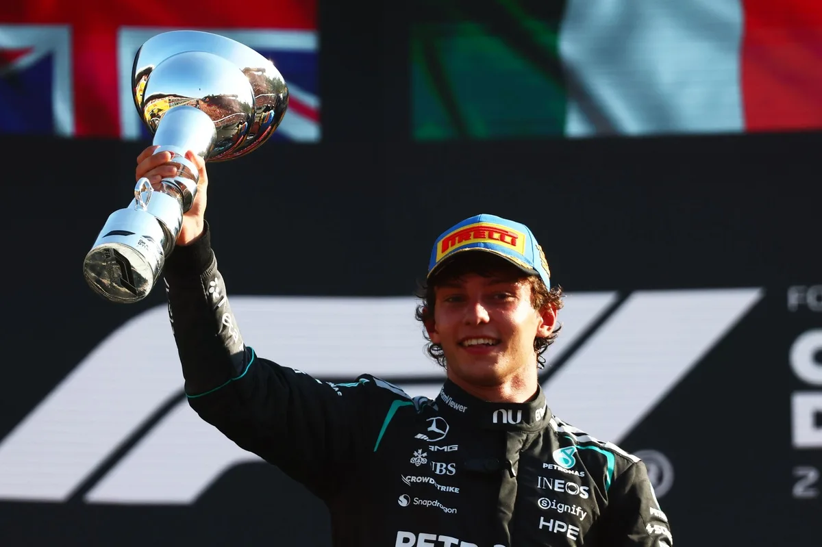 Antonelli vence GP da Itália após largar do pit lane; Bortoleto fica em 11º