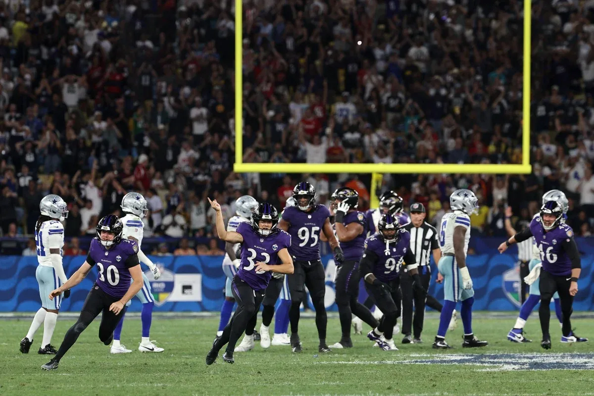 Tyler Loop decide no último segundo e dá vitória aos Ravens no Maracanã
