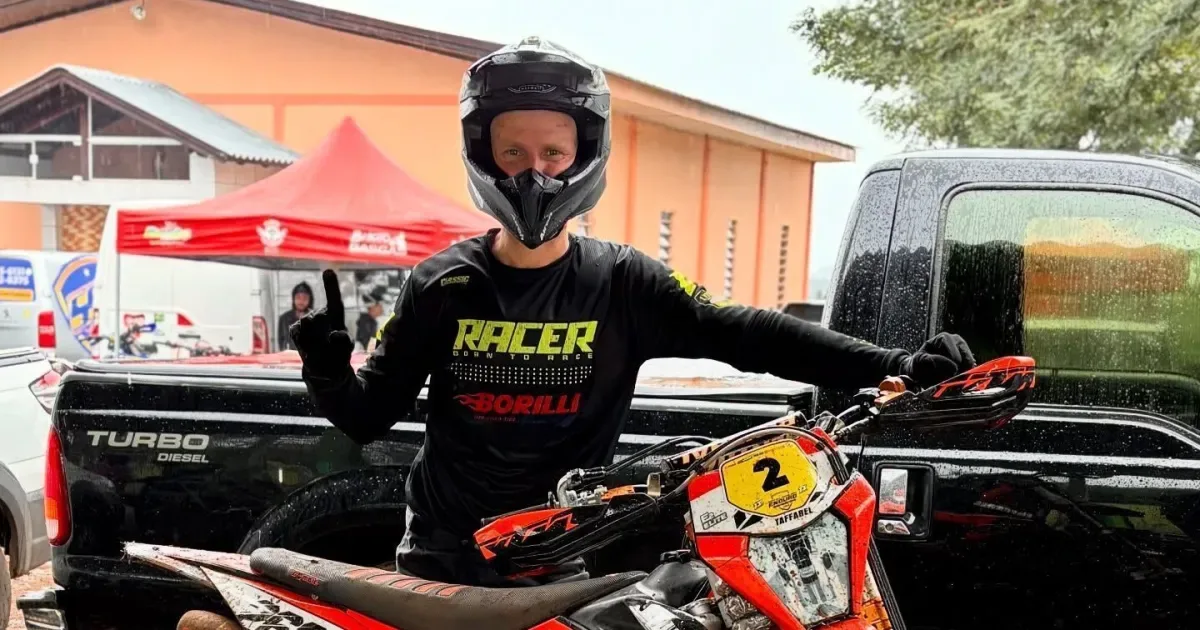 Piloto de enduro morre após acidente em serraria de Santa Catarina