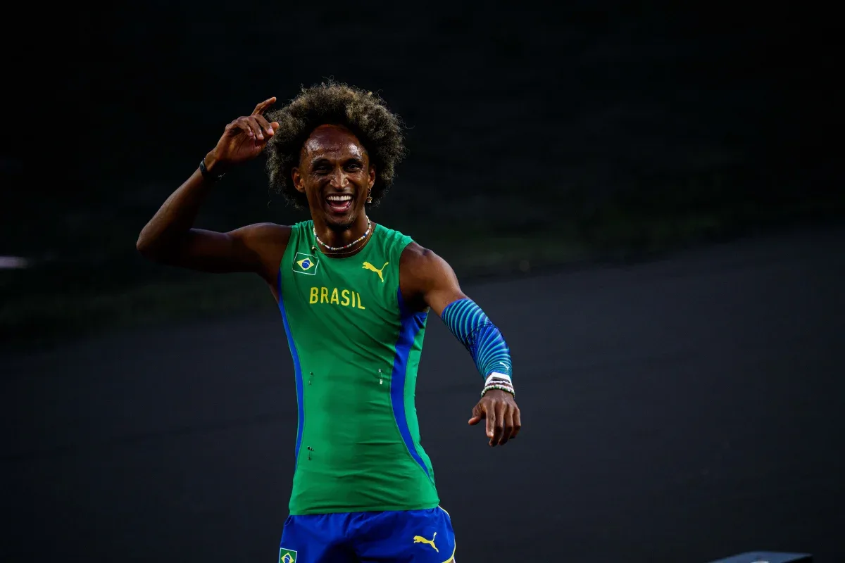 Alison dos Santos vence os 400m e bate recorde nos Jogos Sul-Americanos