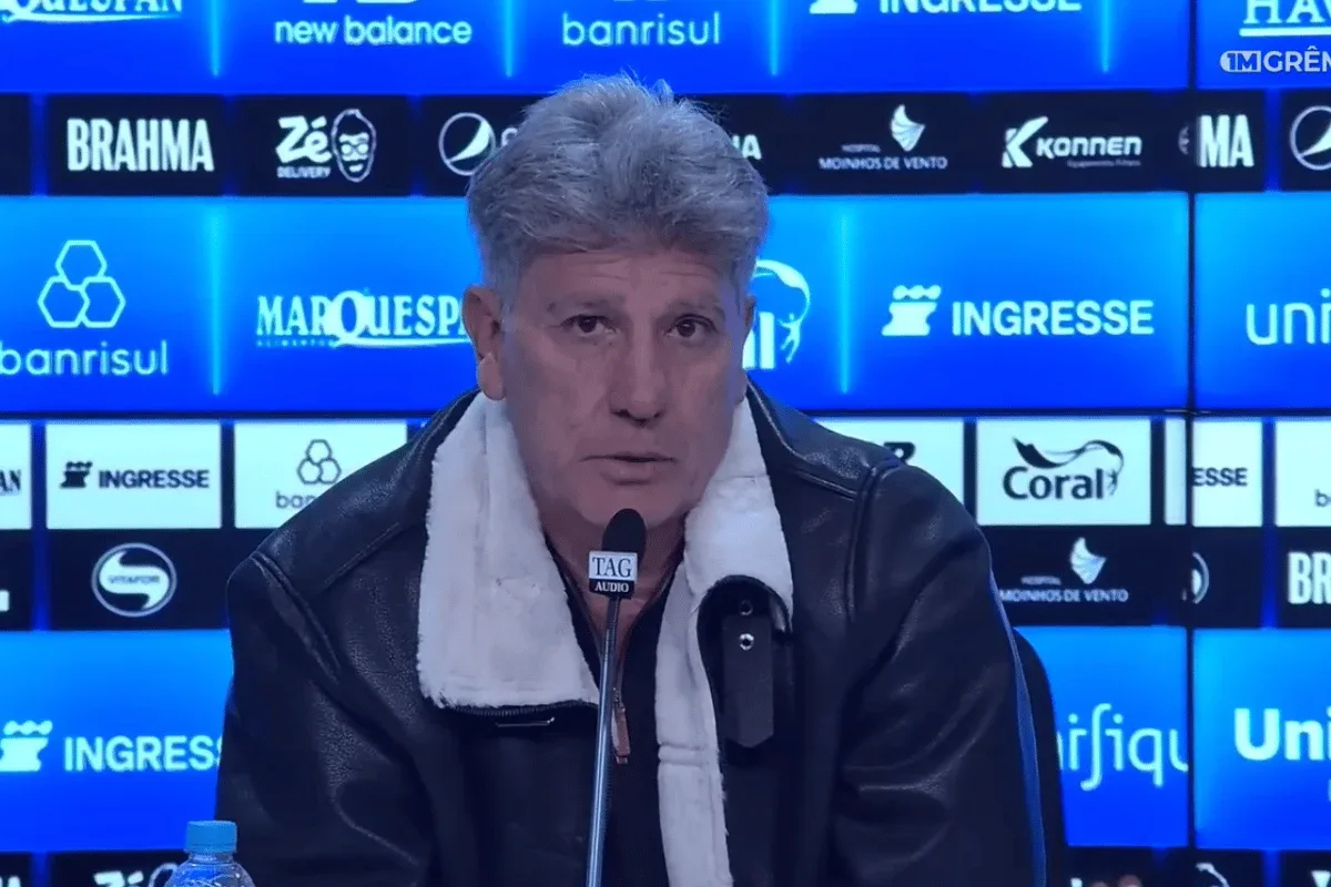 Renato Gaúcho volta ao Grêmio com foco na permanência na Série A