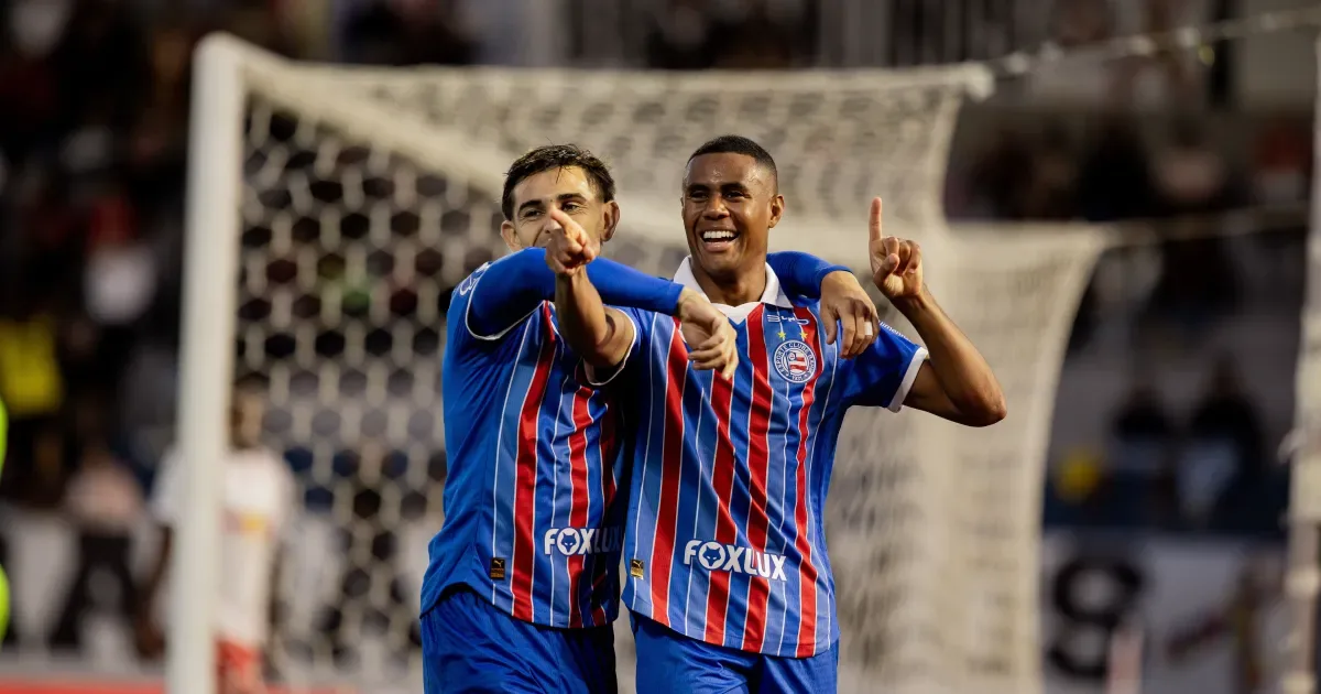 Erick marca no segundo tempo, e Bahia derrota o Bragantino por 3 a 2