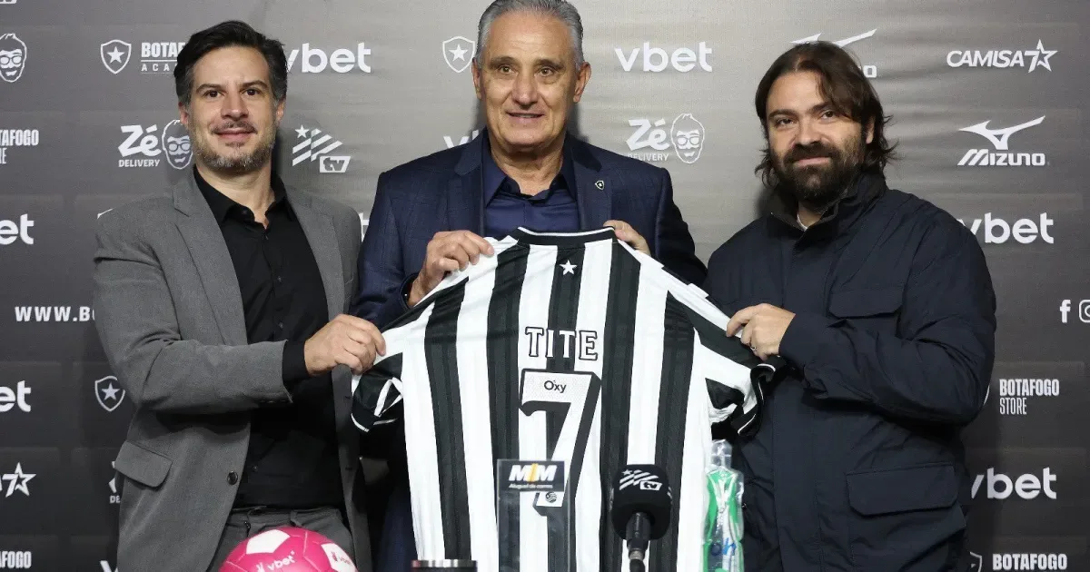 Tite assume o Botafogo com contrato até 2028 e mira trabalho de longo prazo