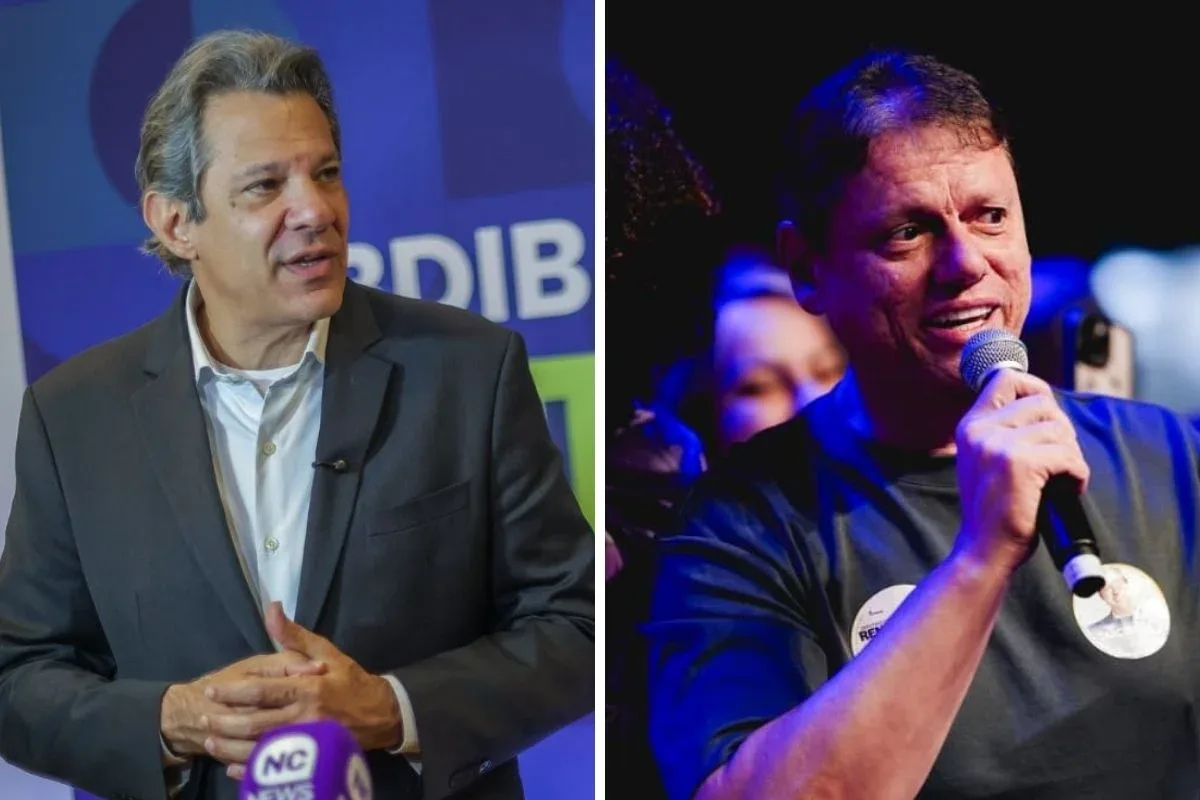 Haddad e Tarcísio fazem agendas com evangélicos em São Paulo