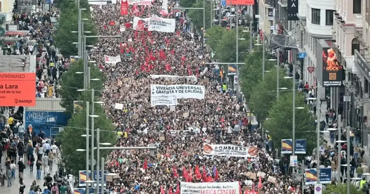 Protestos na Espanha cobram aluguel menor após derrota do governo no Congresso