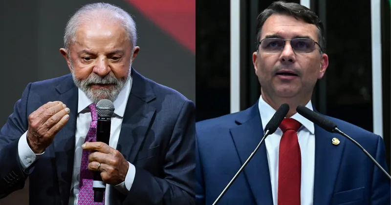 Pesquisa aponta Lula à frente de Flávio no primeiro turno de 2026