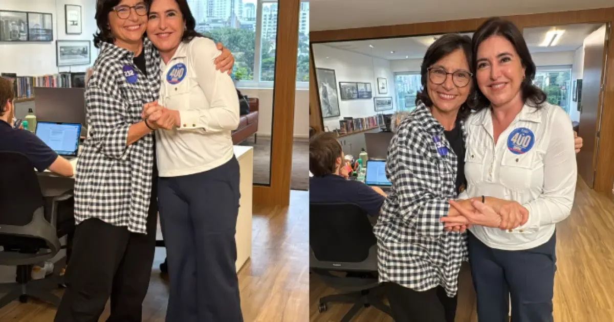 Soninha declara apoio a Simone Tebet na disputa pelo Senado em São Paulo