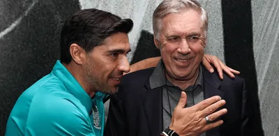 Ancelotti assiste a Botafogo x Palmeiras antes de convocar a seleção