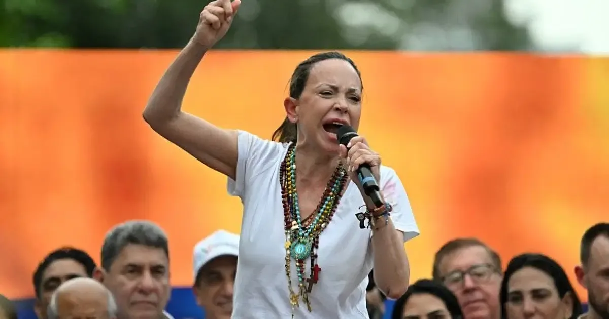 María Corina Machado falha pela sétima vez ao tentar voltar à Venezuela