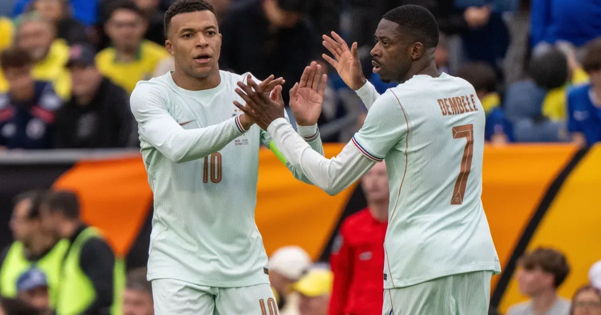 Dembélé responde a Mbappé antes da disputa pela Bola de Ouro