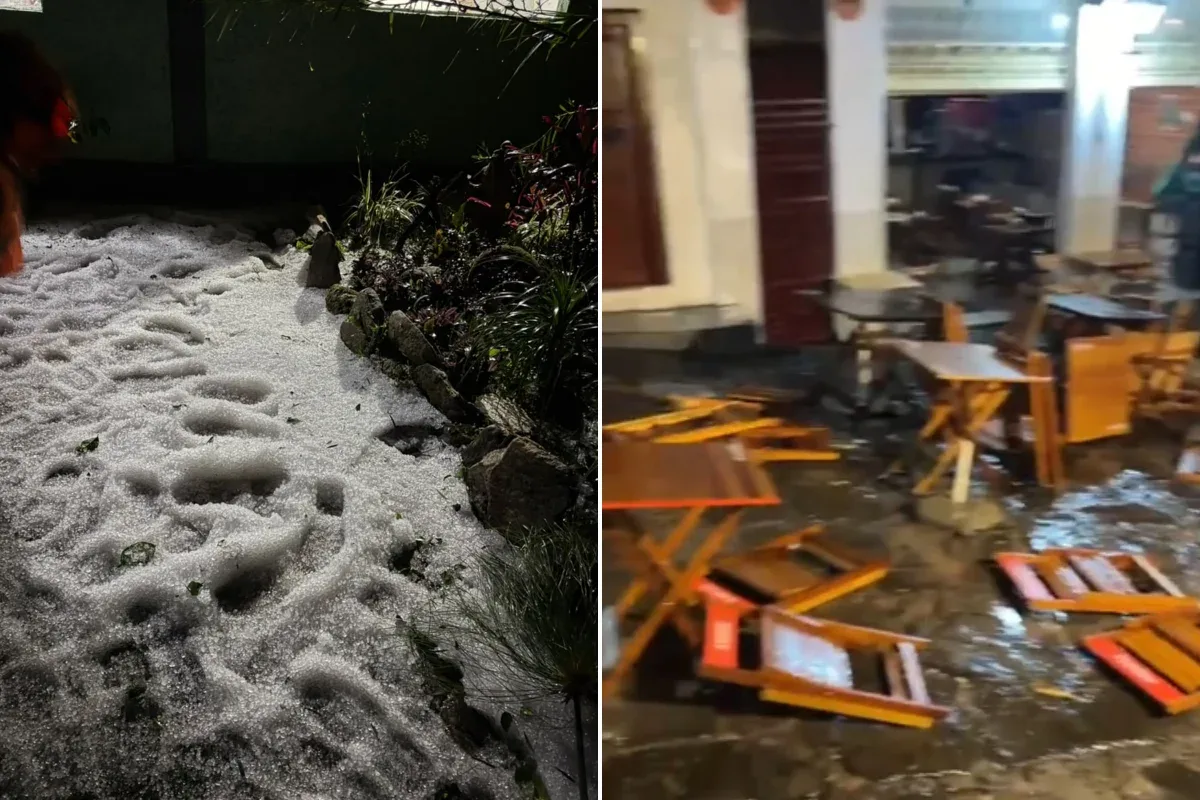 Chuva forte provoca danos e deixa dezenas de desalojados em Minas Gerais