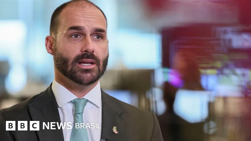 Eduardo Bolsonaro pede novas sanções dos EUA contra ministros do STF